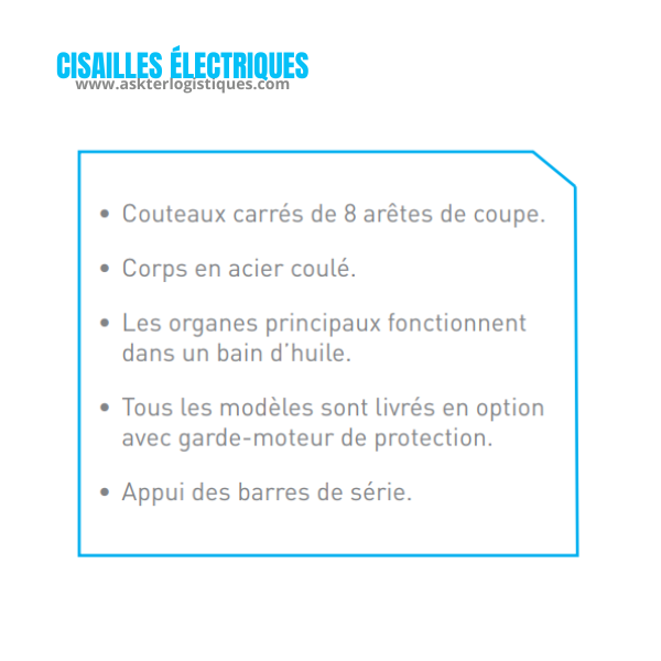 C58L - CISAILLES ÉLECTRIQUES