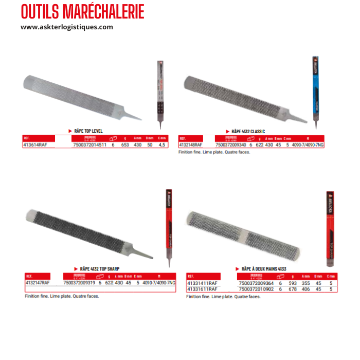 OUTILS MARÉCHALERIE