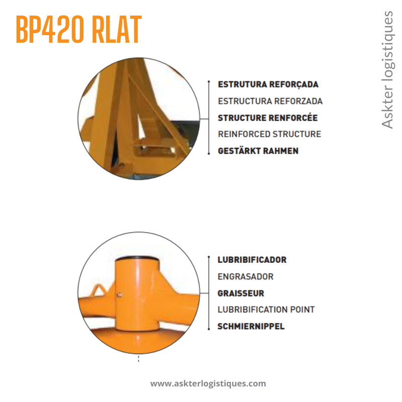 BP 420 RLAT - BÉTONNIÈRE PROFESSIONNEL TRACTABLE