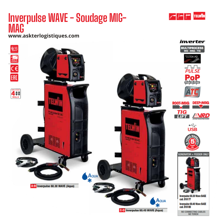 Inverpulse WAVE - Soudage MIG-MAG