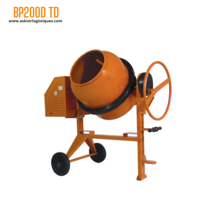 BP200D TD - BÉTONNIÈRE PROFESSIONNEL FRÉNAGE PAR DISQUE