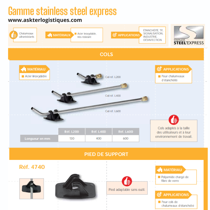 Gamme stainless steel express 2