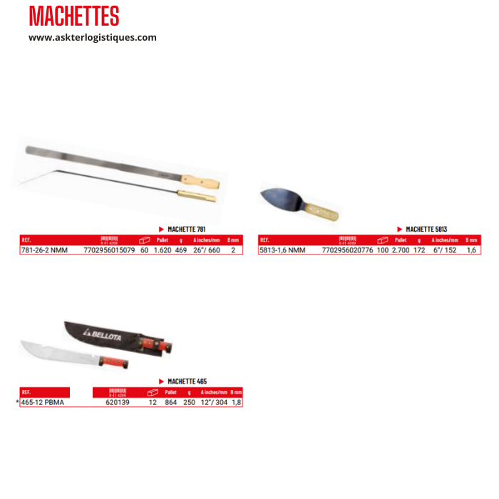 MACHETTES