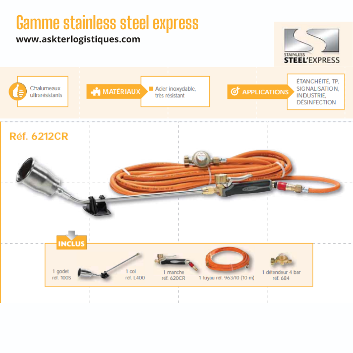 Gamme stainless steel express