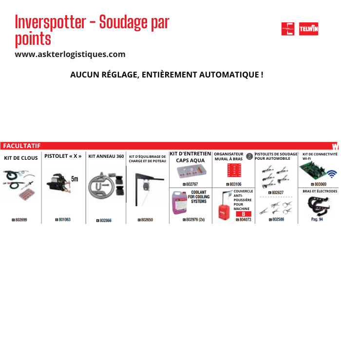 Inverspotter - Soudage par points