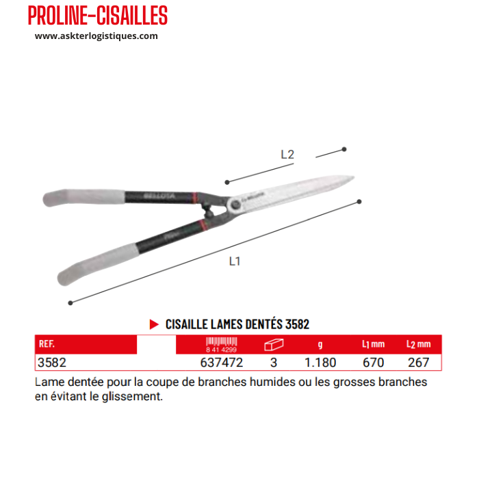 PROLINE-CISAILLES