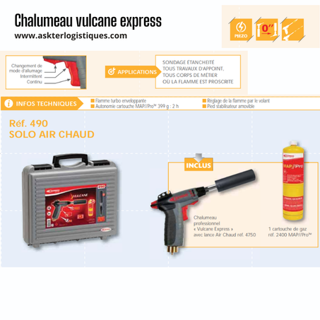 Chalumeau vulcane express