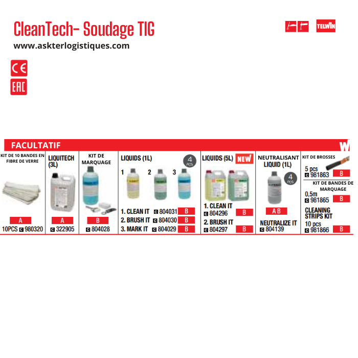 CleanTech - Soudage TIG