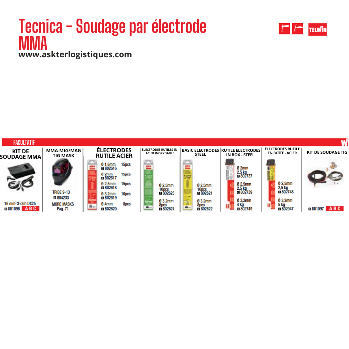 Tecnica - Soudage par électrode MMA