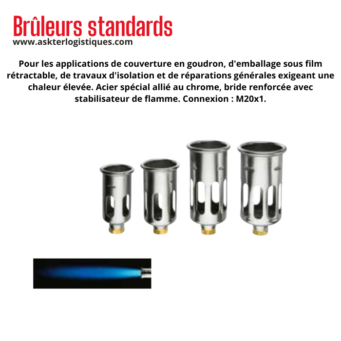 Brûleurs standards