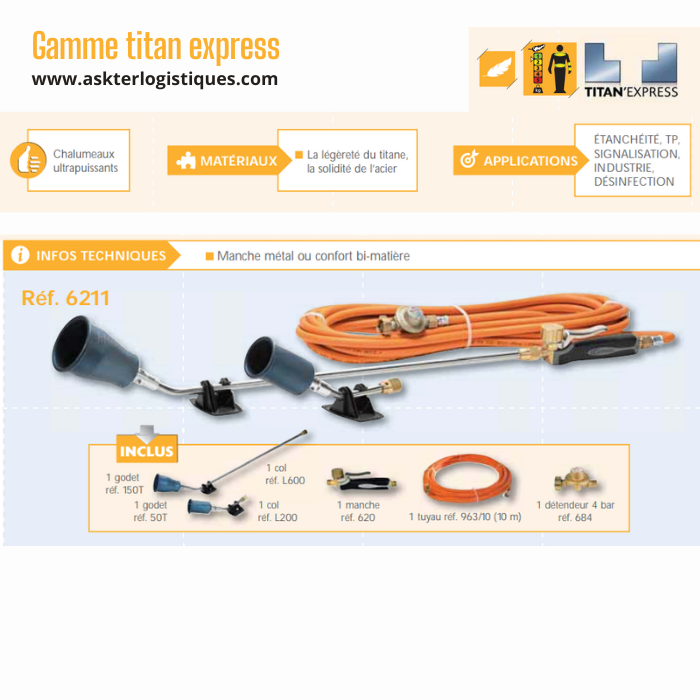 Gamme titan express