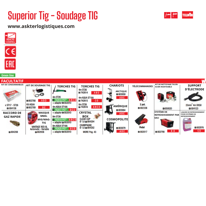 Superior Tig - Soudage TIG