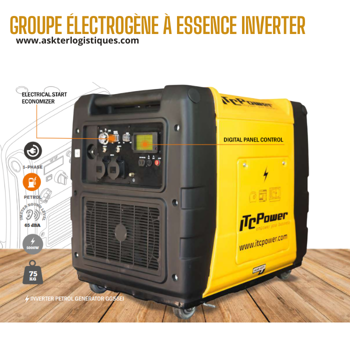 GROUPE ÉLECTROGÈNE À ESSENCE INVERTER 2