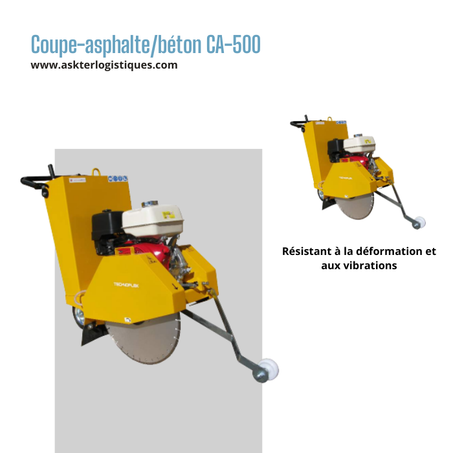 Coupe-asphalte/béton CA-500