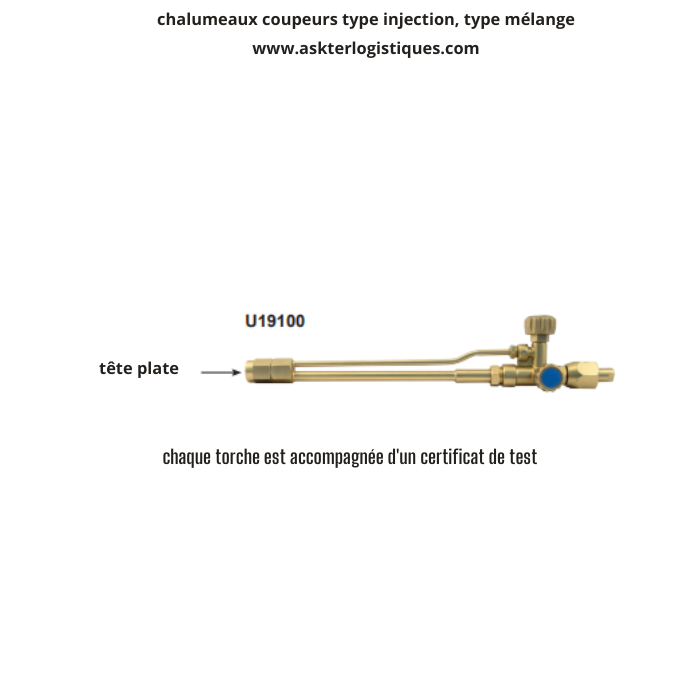 chalumeaux coupeurs type injection, type mélange