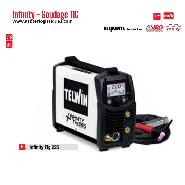 Infinity - Soudage TIG