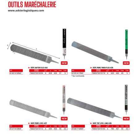 OUTILS MARÉCHALERIE