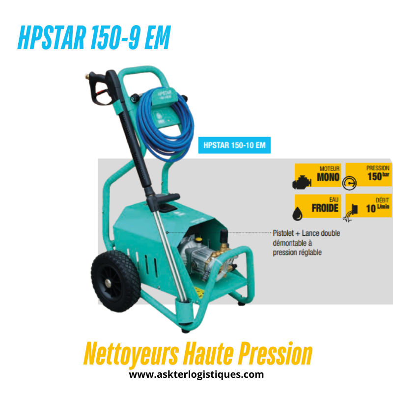 HPSTAR 150-9 EM - Nettoyeurs Haute Pression électriques