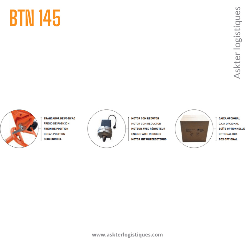 BTN 145 - BÉTONNIÈRE TRÉPIED