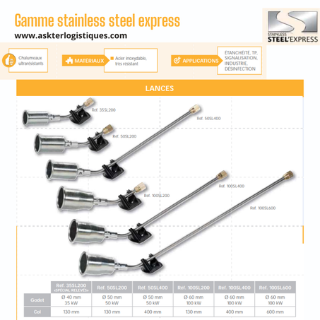 Gamme stainless steel express 2