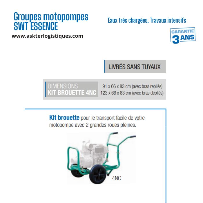 Groupes motopompes SWT ESSENCE