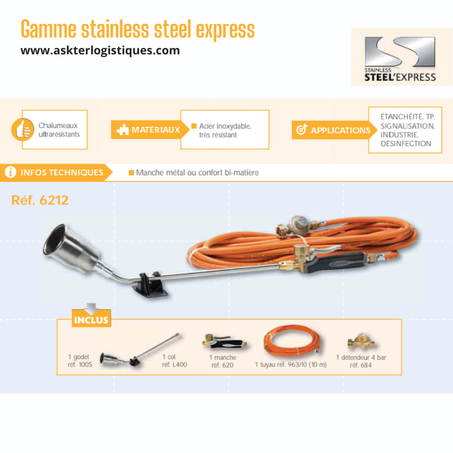 Gamme stainless steel express