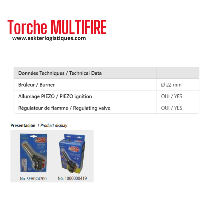 Torche MULTIFIRE