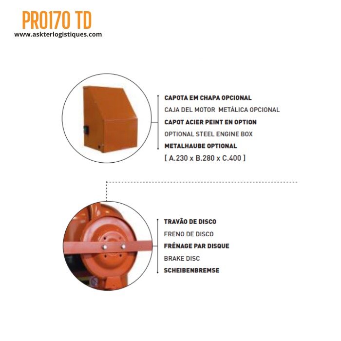 PRO170 TD - BÉTONNIÈRE PROFESSIONNEL FRÉNAGE PAR DISQUE