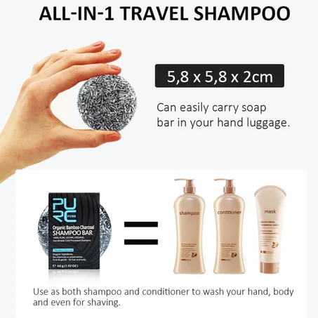 Charcoal Shampo Bar