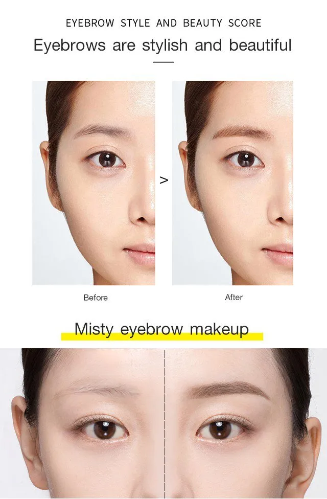 Two-tone Eyebrow Powder