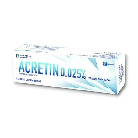 Acretin Crème contre l’acné 0,025 % 30g
