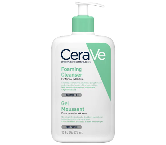 CeraVe -Gel moussant visage  - flacon de 473 ml