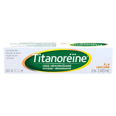 Titanoreïne creme à la lidocaine