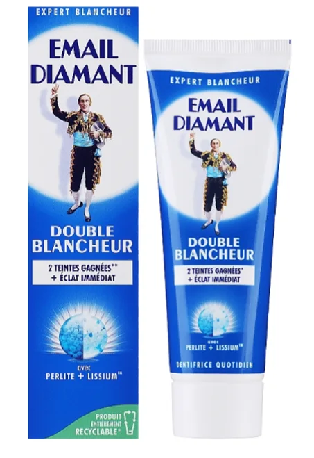 Email Diamant – Dentifrice Double Blancheur – 75 ml