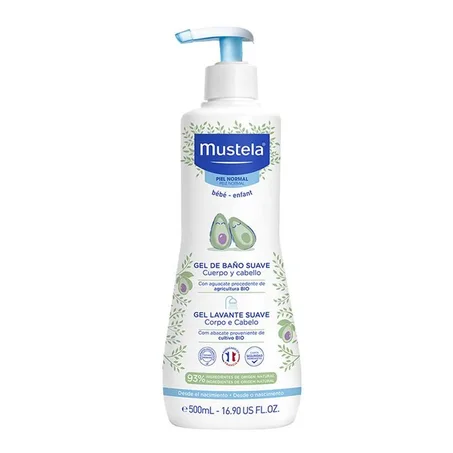 Gel Lavant Doux 500Ml Peaux Normales Mustela