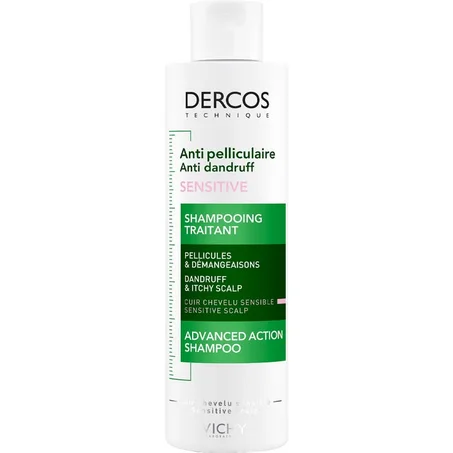Vichy Dercos Shampooing Traitant Anti Pelliculaire Sensitive 200ml