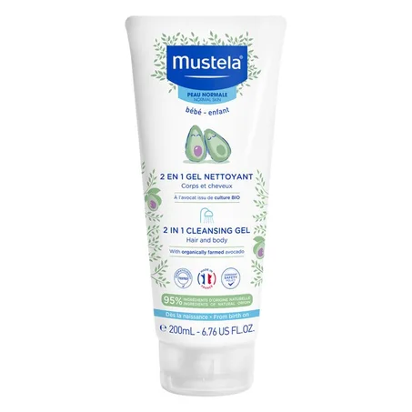 Mustela Gel Nettoyant 2En1 200 Ml
