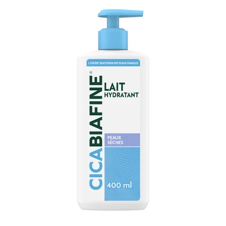 Cicabiafine Lait Corps Hydratant Quotidien Peaux Sèches 400 ml