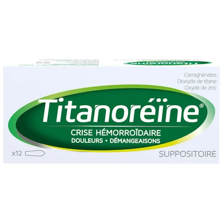 Titanoreïne suppositoires