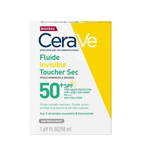 Ceravé Fluide invisible toucher sec SPF50+