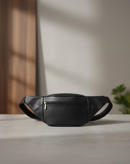 Banane Vrai cuir 3 poches