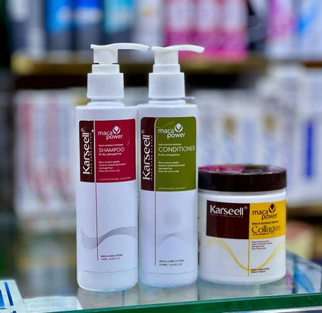 pack cheveux shampooing+demeleur+masque