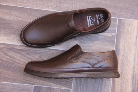 حذاء Rivera Cuir véritable sans Lacet