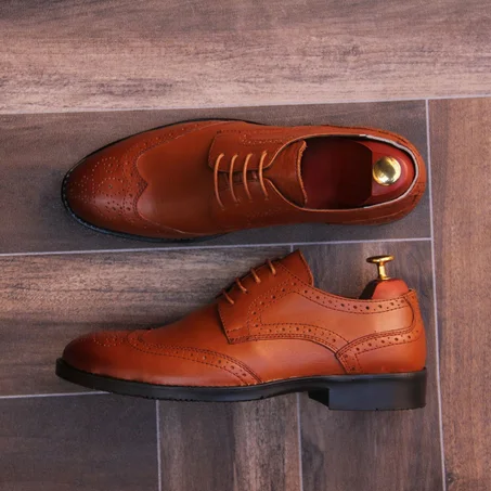DerbeyRV-C3 Classique Chaussure Cuir véritable