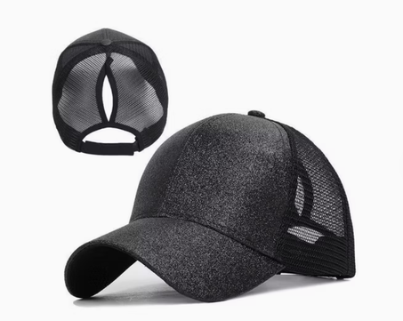 Ponytail Hats for Women and Girl Messy Bun