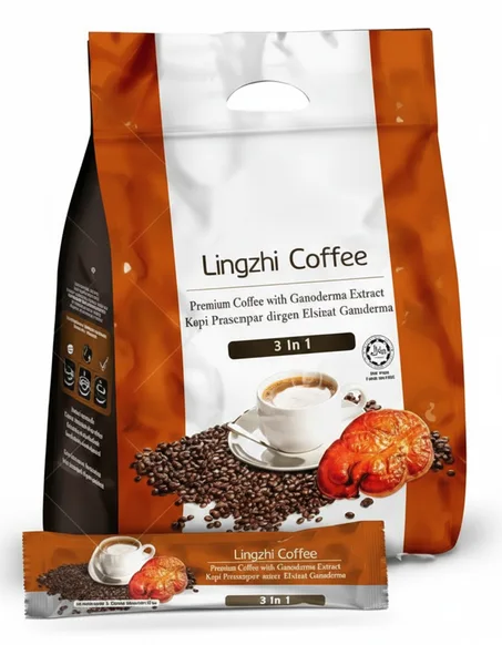 DXN Lingzhi Coffee 3 in 1  قهوة صحية