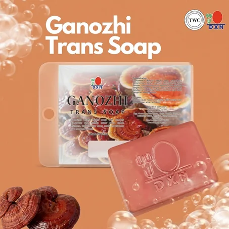 صابون غانوزي الشفاف (DXN Ganozhi Trans Soap)