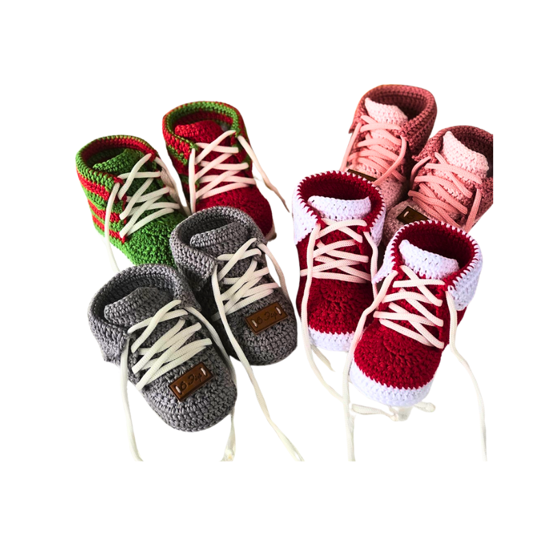 Color Pop Baby Booties Collection