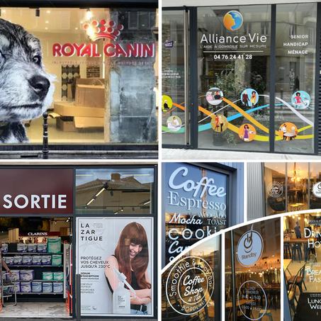 Habillage de Vitrine