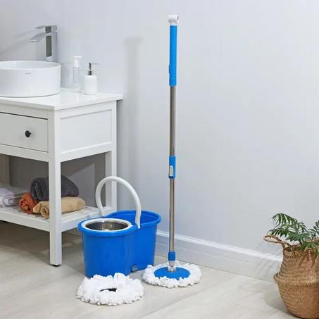 ممسحة تنظيف الأرضيات الدوارة 360 درجة